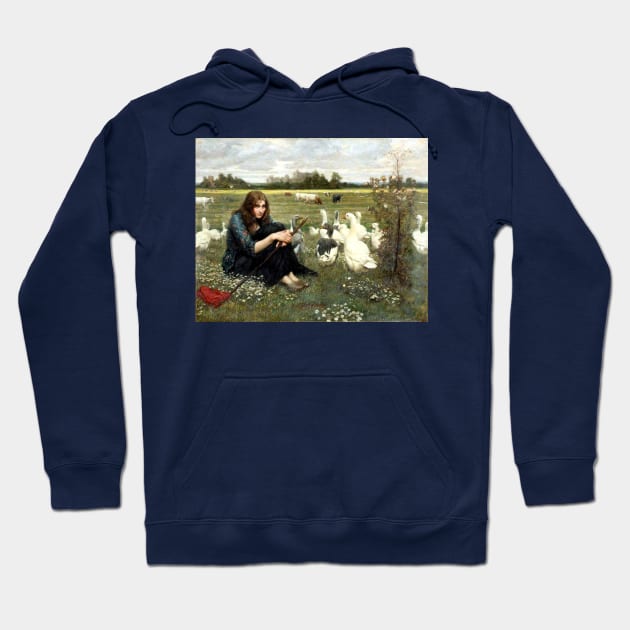 Goose Girl - Valentine Cameron Prinsep Hoodie by forgottenbeauty